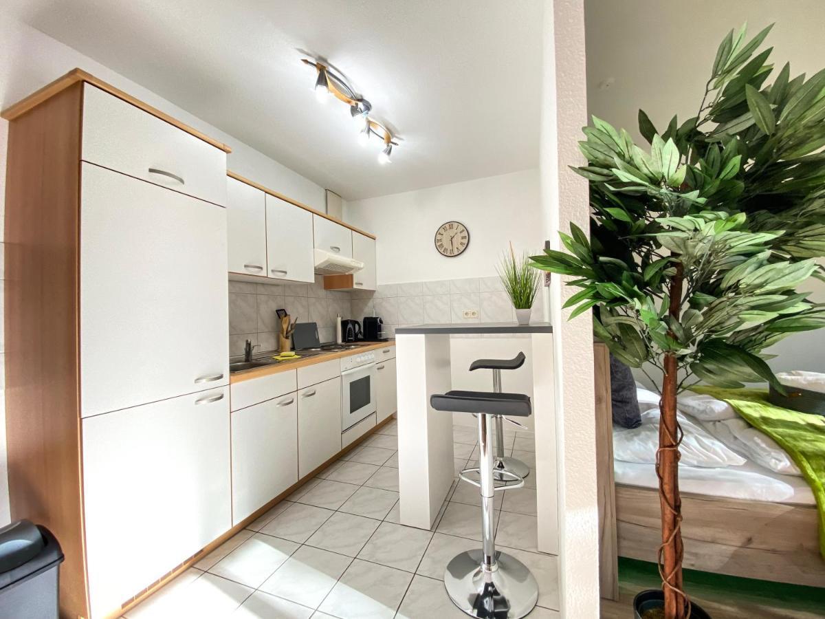 Wohlfuehl-Apartment Mit Kostenfreier Tiefgarage, Wifi & Terrasse Leipzig Exterior foto